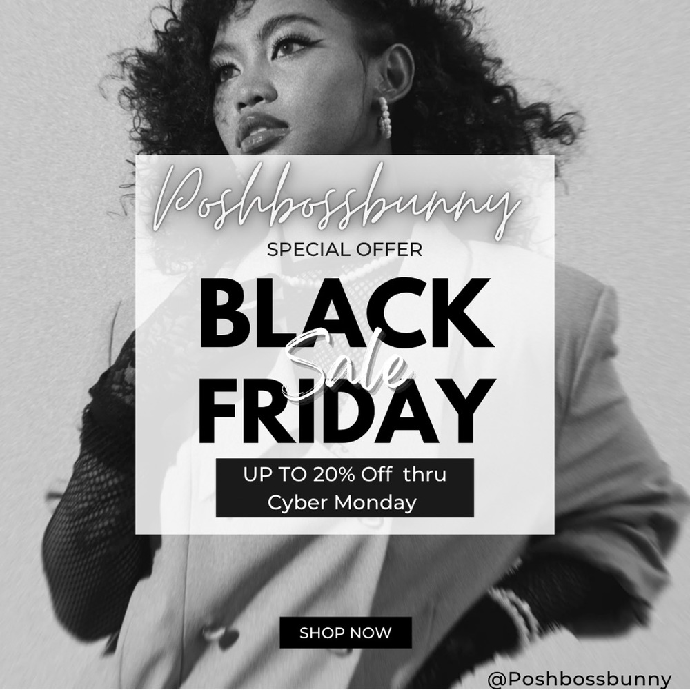 Black Friday Sale 20% off a 3 item bundle! Black Friday thru Cyber Monday.🤩